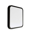 24W LED loftslampe med Samsung chip, kvadratisk - 2500lm, IP44, sort kant, 4000K