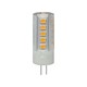 3,2W G4 LED pære, 12V - 385lm, Samsung LED chip, 300 grader, plast/aluminium