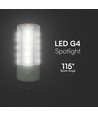 G4 Spotlight 3.2W - Plast, Samsung Chip, 6500K