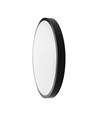 V-Tac 24W LED sensorlampe - Ø35cm, IP44, Indbygget sensor, fjernbetjening, sort kant, inkl. lyskilde
