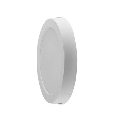 VT-8-16 Bagbelyst Påbygningspanel 6W - Samsung Chip, 4000K, Rund