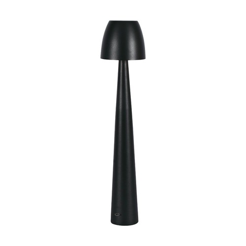 3W oppladbar bordlampe - LED, 80x370mm, 3i1, dæmpbar, sort