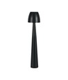 3W genopladelig LED bordlampe, sort - Dæmpbar CCT, 3-trins touch, inkl. USB kabel