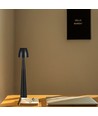 3W genopladelig LED bordlampe, sort - Dæmpbar CCT, 3-trins touch, inkl. USB kabel