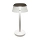 3W genopladelig LED bordlampe - Ø13cm, 3-trin dæmpbar, CCT, hvid, inkl. USB-kabel