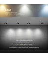 12W Blændfri RA90 CCT Downlight Ø86mm - 3 lyskulører, sort front, Hul: Ø75mm, Honeycomb