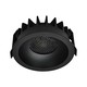 18W Blændfri RA90 CCT Downlight Ø106mm - 3 lyskulører, sort front, Hul: Ø95mm, Honeycomb