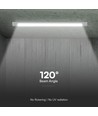 120cm 40W Prismatic LED armatur - 120lm/W, 3-i-1 CCT, IP20 indendørs