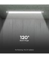 150cm 50W CCT LED armatur - 120lm/W, 6000lm, IP20, 3-i-1 farveskift, indendørs