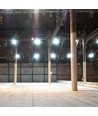 100W LED high bay, CCT - 83lm/W, IP65, Ø23,5cm, 3 lyskulører