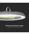 100W LED high bay, CCT - 83lm/W, IP65, Ø23,5cm, 3 lyskulører