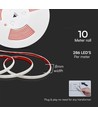10m 12,5W/m COB-LED strip sæt - IP65, 1100lm/m, 286 LED pr. meter, 230V