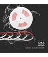 10m 12,5W/m COB-LED strip sæt - IP65, 1100lm/m, 286 LED pr. meter, 230V