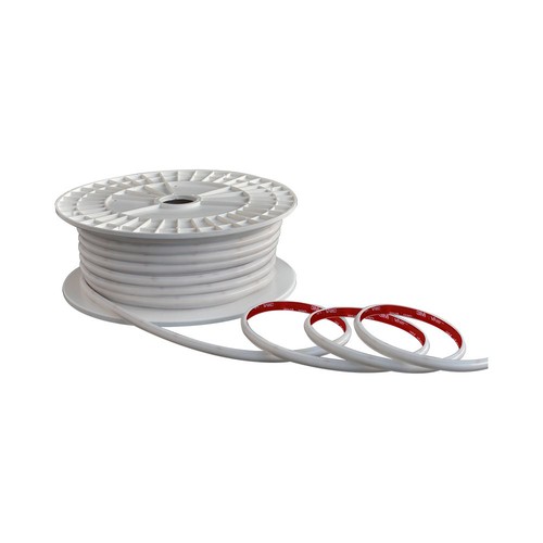 286 LED Strip Lys 12.5W/m - 4000K, 50m/rulle, 220V, IP65