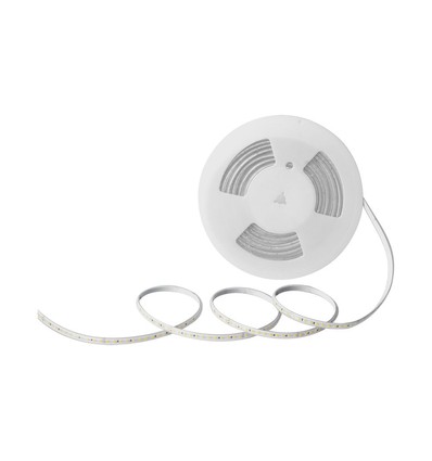 10m 10,5W/m LED strip - IP65, 120 LED pr. meter, 1100lm/m, 230V plug-and-play