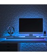 121 LED Stribe Lys 10,5W/m - Blå, 50m/rul, 220V, IP65