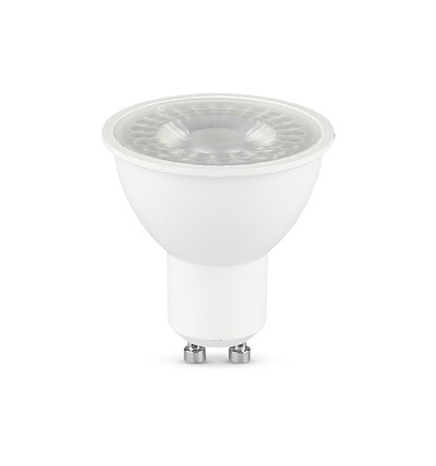 7,5W GU10 Plast Spotlight - 6500K, 38D