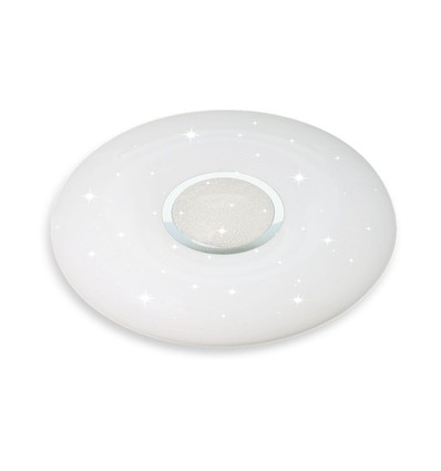 LED designer loftlampe 40W - fjernbetjening, CCT-skift, dæmpbar, rundt dæksel