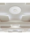LED designer loftlampe 40W - fjernbetjening, CCT-skift, dæmpbar, rundt dæksel