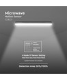 36W LED WP Lampe 120cm - Samsung Chip, Sensor, Mælkeagtigt Cover+SS Clips, 4000K