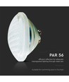 35W LED pool pære - 12V, PAR56, IP68, Glas