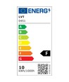 Restsalg: E27 - 1W LED pære, 60lm, 360 grader, ST14 - 10 stk.