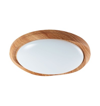 Design loftlampe 30W/60W/30W - Designer, fjernbetjening, træstruktur, cyklon betræk, dæmpbar