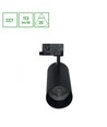 ANDROMEDA PRIME skinnespot 24W - 3-faset skinne CCT, 230V, 25°, IP20, DI.76x177x228mm, sort, Spectrum