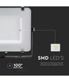 150W LED projektør - Samsung LED chip, arbejdslampe, udendørs