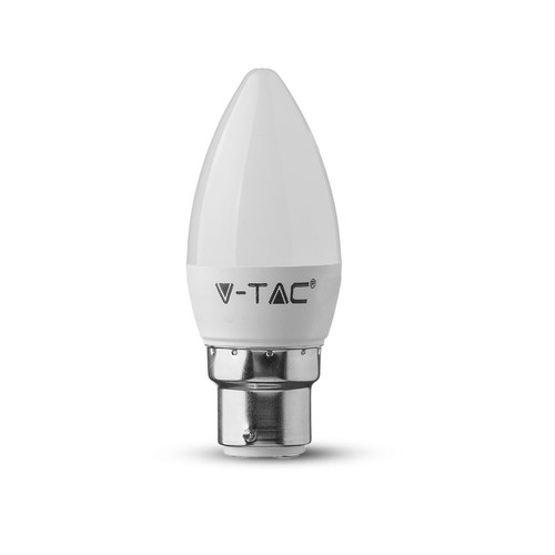 4.5W Kertepære B22 - plast, Samsung chip, 3000K