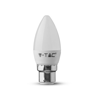 4.5W Kertepære B22 - plast, Samsung chip, 3000K
