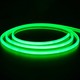 5m 11,5W/m Grøn Neon COB strip - 230V, IP67 vandtæt, 288 LED, kan klippes for hver 50cm