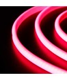 5 m. vandtæt Rød Neon COB strip - 230V, IP67, 288 LED, 11,5W/m, kan klippes for hver 10cm