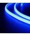5m 11,5W/m Blå Neon COB strip - 230V, IP67, 288 LED, Kan klippes for hver 10cm