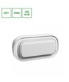 Pastilo 10W - CCT 230V 120° IP54 IK10 205x105x47mm, hvid oval