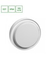 PASTILO 15W - CCT, 230V, 120°, IP54, IK10, 221x47mm, hvid, rundt