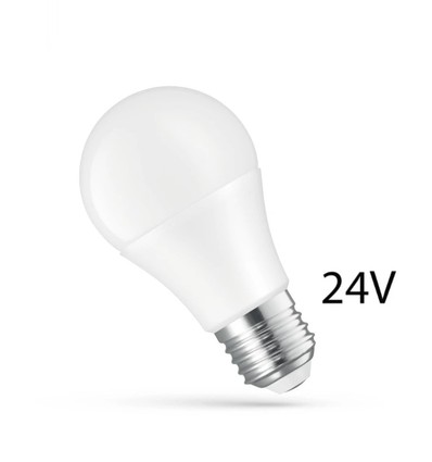24V, E27 LED pære, 10W - AC/DC, Spectrum