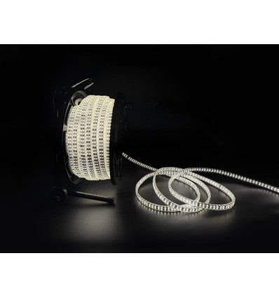 50m 360° arbejdslys LED strip på tromle - 230V, IP67, 360 LED/m, 12W/m, 1500 lm/m