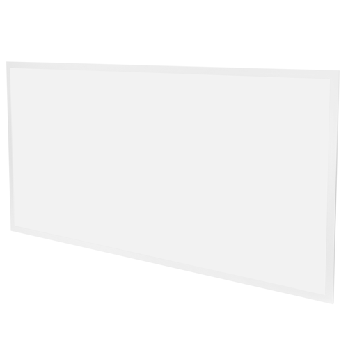 Outlet: 120x60 bagbelyst LED panel, CCT - 3 lyskulører, 46W, 180lm/w, hvid kant