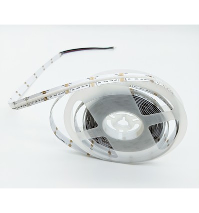 HiluX COB LED Strip 24V, IP65, 16W/m, RGB+3000K, Ra90 - 5 meter