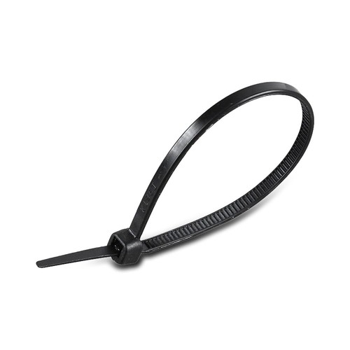 100 stk. sorte kabelbindere - 20 cm, UL94-V2