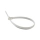 Kabelstrip - 3,5*150mm, hvid, brændbarhedsmateriale klassificering - UL94-V2, 100 stk/pakke