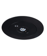 LED nødbelysning spot til loft, 3W - 3 timers batteri, Hul:Ø7,5-12,5cm, Philips LED, Sort