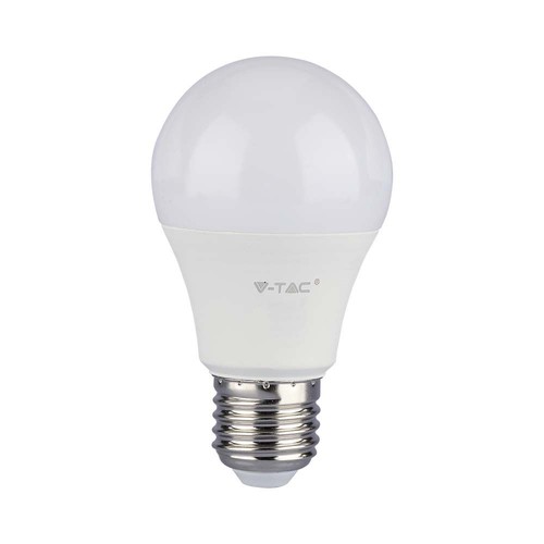 V-Tac 10,5W E27 LED pærer - A60, plast, 230V
