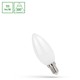 C35 LED kertepære 5,5W E14 - 230V, kultråd, varm hvid, mælked, Spectrum