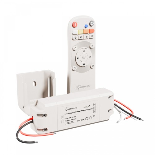 LED Strip Sæt CCT Dæmper 1-Gruppe +Montering Hvid Forbindelse Mesh