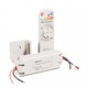 LED Strip Sæt 240W - 12V/24V, 10A, RGB, Dim, 1-Gruppe, +Montering, Hvid, Konekto Mesh