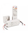 LED Strip Sæt 240W - 12V/24V, 10A, RGB, Dim, 1-Gruppe, +Montering, Hvid, Konekto Mesh