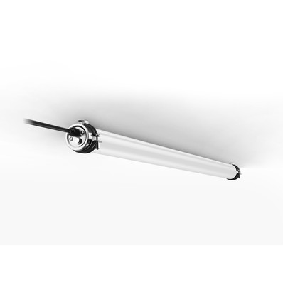 Dura66 60W LED armatur - 150 cm, IP66, gennemfortrådet, IK10, 150lm/W