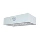 3W LED Solcelle Væglampe - Mursten 350lm Lithium Batteri 3.7V 1200mAh 4000K+3000K Hvid